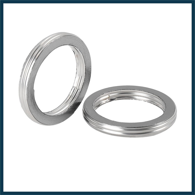 TUCKBOLD 5pcs 30mm ID 40mm OD Motorcycle Exhaust Muffler Pipe