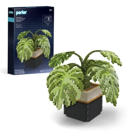 Perler 80-57234 Monstera Plant 3D Fused Bead Craft Activity Kit, Multicolor, 8007 Pieces