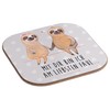 Mr & Mrs Panda Variants Square Coasters Sloth Couple MT