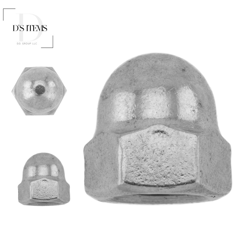 Acorn Nuts M20 DIN 1587 High Shape, Stainless Steel A2