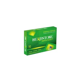 New! Super Extra-Strong HERBSTONE - Ginseng and Herbal Food Supplement for Men. The Most Effective Natural, Powerful and Fast Acting Food Supplement for Men! - (Pack of 10 Capsules)