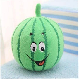 Junfamilee Pet Toy Chew Squeaker Squeaky Plush Cotton Triangle Ball Watermelon Sound Toys Puppies Small Dogs Useful and Deft, Dog Squeak Toys