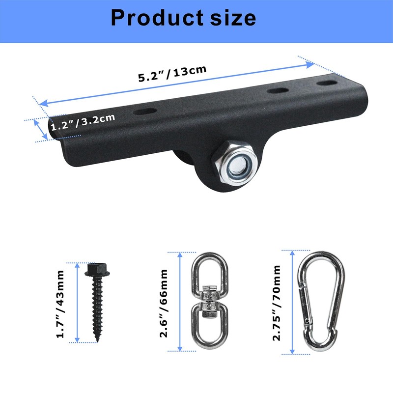 Heavy Bag Hanger - Heavy Duty Punching Bag Mount Hanger