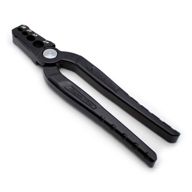 iDili Refrigerant Copper Pipe Repairer Flat Copper Round Pliers Refrigeration