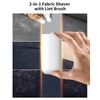 Fabric Shaver, 𝟮 𝗶𝗻 𝟭 Rechargeable Lint Remover with Brush,