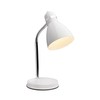 Newhouse Lighting Oxford White Metal Flexible LED Goose Neck Lamp