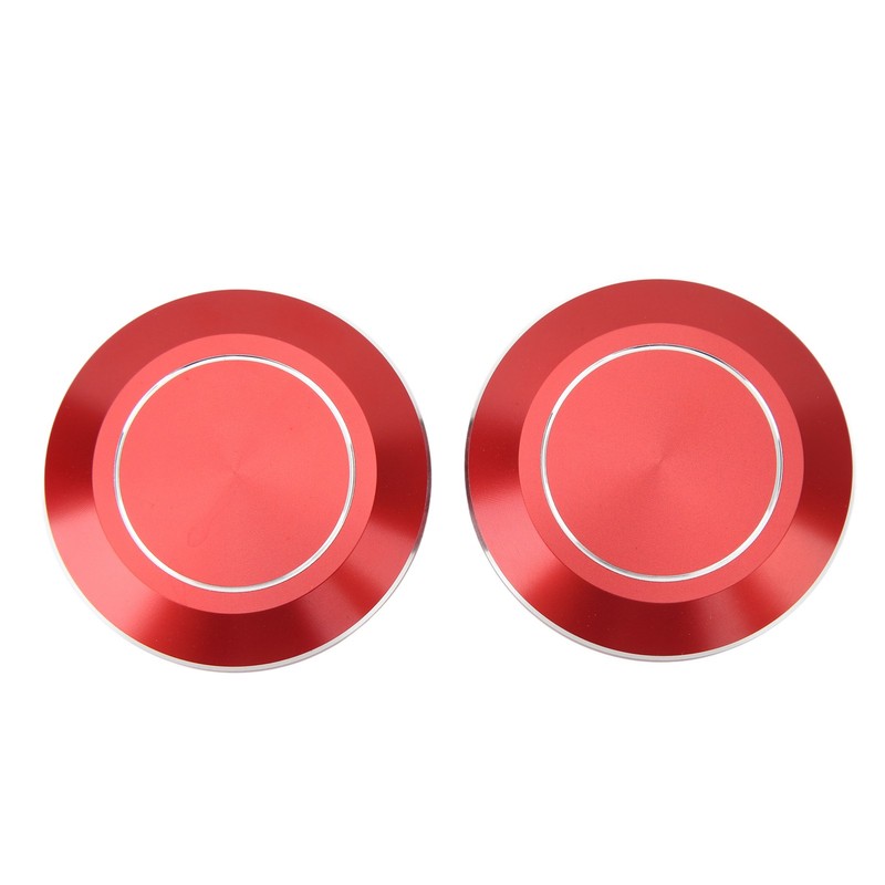 2pcs Motorcycle Frame Hole Cap CNC Aluminum Dustproof Frame Hole