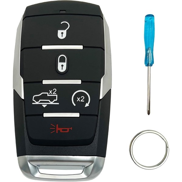 Smart Key Fob Cover Case Shell Fit for Dodge RAM
