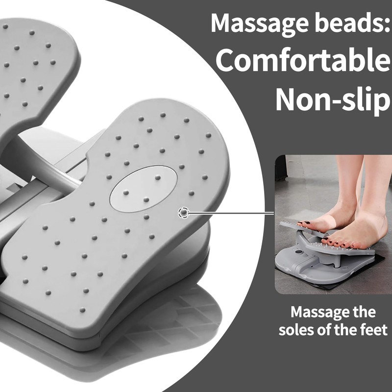 ISMIER Foldable Leg Exerciser: Portable Foot Pedal Exerciser for Seniors