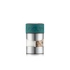 Bodum Twin Dual Salt and Pepper Grinder, Stainless Steel w/Silicone