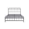 Christopher Knight Home Sylvia Queen-Size Iron Bed Frame, Minimal, Industrial,
