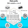 BIGLKNM 86pcs Engine Bolt Fit for CB100 CL100 CB125 CL125