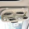 Qitdathn Car Sun Visor Organier Truck SUV Sun Visor Storage