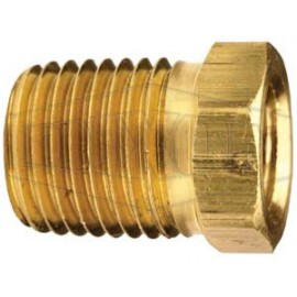 Dixon 3730802C - Reducer Hex Bushing, 1/2" Male x 1/8" Female