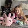MaoGoLan Giant Axolotl Plush with 3 Babies Inside, 33" Axolotl