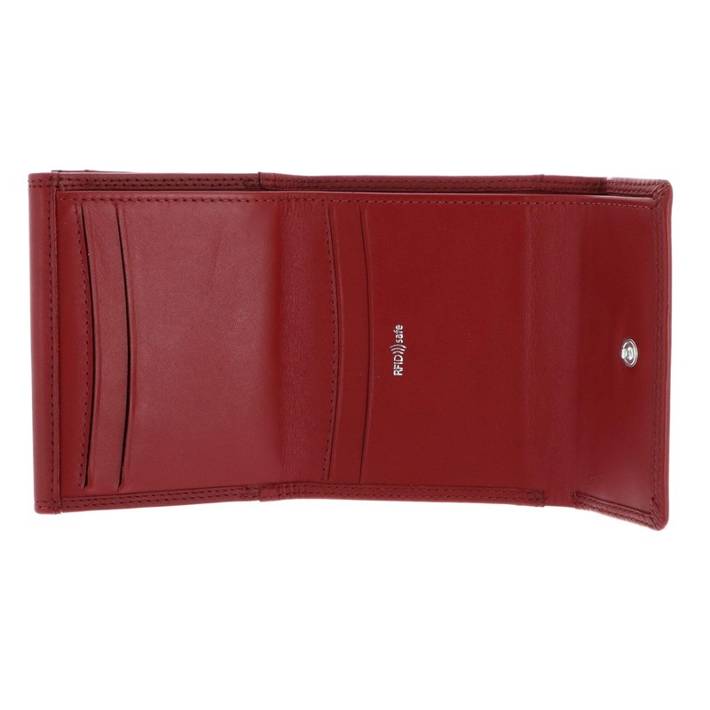 Golden Head Polo RFID Leather Wallet 10 cm, red, rfid