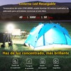 Aplica, Linterna Led Recargable, Linterna Led Portátil, Lámpara de Camping,