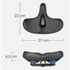 MidGard Bicycle Saddle Breathable with Extra Wide and Padded Bicycle
