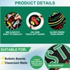 Mooliwe 71 Pcs Black History Month Bulletin Board Decorations African
