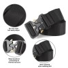geargadget MEN Casual Military Tactical Army Adjustable Quick Release Belts