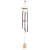 Puckator Wooden Wind Chime with Metal Tubes 37cm