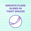 GUM Comfort Slide Floss Picks - Perfect for Tight Teeth