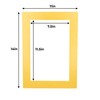 8x12 Mat for 11x14 Frame - Precut Mat Board Acid-Free