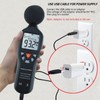 Digital Sound Level Meter 30-130dB Range High Accuracy A C
