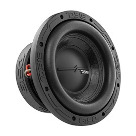 DS18 ZR8.2D Elite-Z 8" Car Audio Subwoofer 1000W Watts Dual Voice Coil 2-Ohm DVC 2+2 OHMS (1 Speaker),Black