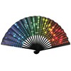 ARWIG Hand Fan Folding for Adults, Premium Rave Fan Folding