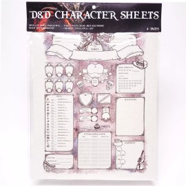 Character DnD 5e 3-Healer Class Packs Character Sheet Sets Dungeons & Dragons Fantasy RPG