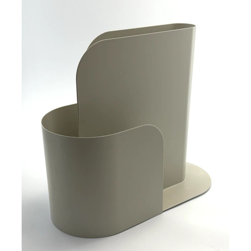 IKEA FAGNING Magazine File Light Grey-beige Steel 205.541.36 New