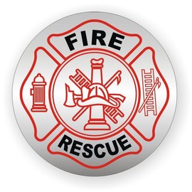 Stickers Decals Decorative Fire Rescue Hard Hat Decal Helmet Sticker Firefighter Paramedic Emergency