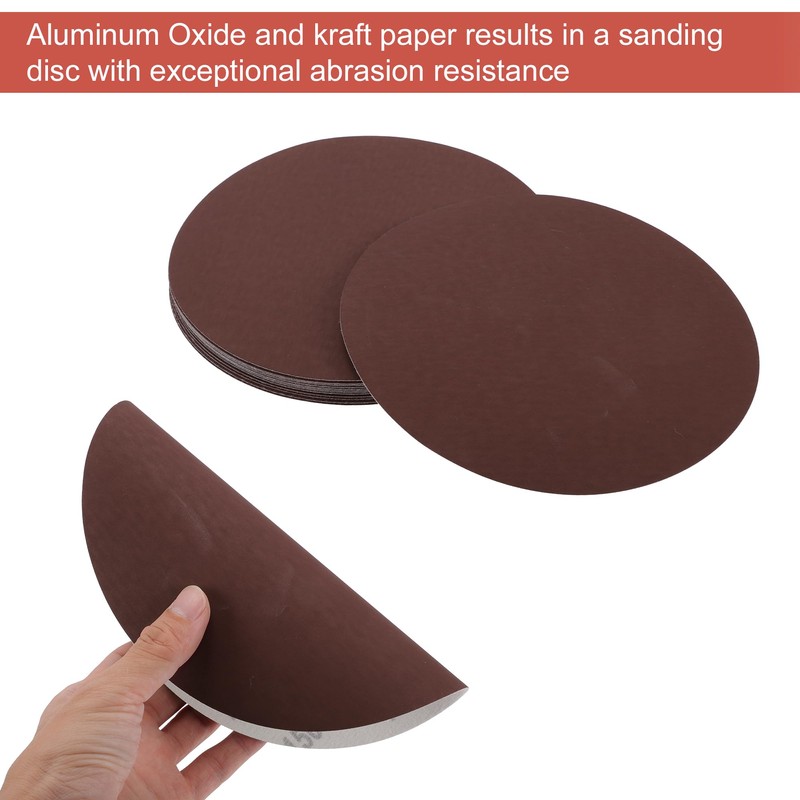 ACROPIX 8 Inch Sanding Discs Round Hook and Loop Sandpaper