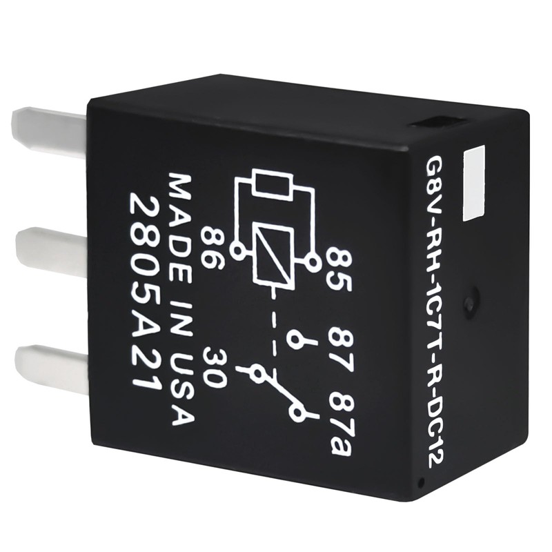 Relay G8V-RH-1C7T-R-DC12 (Set of 2) 12VDC 20A 5 Pins High-Performance
