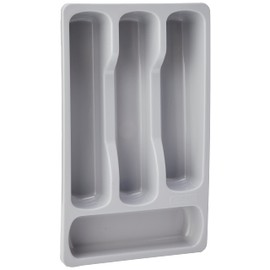 Curver 228006&nbsp;Cutlery Tray Small Gray Plastic 33&nbsp;x 20&nbsp;x 6&nbsp;cm