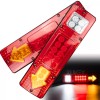 XUKEY Waterproof Rear LED Submersible Trailer Tail Light Kit Boat