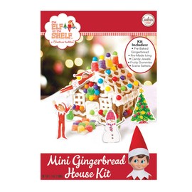 Mini Elf on the Shelf Gingerbread House Kit by Cookies United