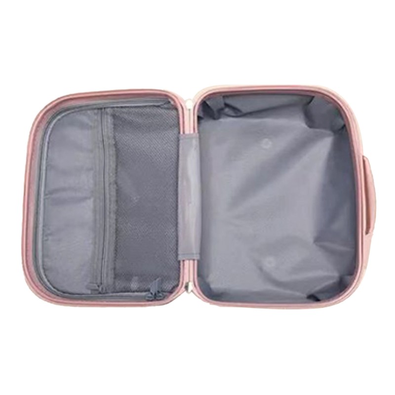 14inch Travel Makeup Hand Luggage with Elastic Strap Portable Handle