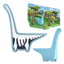 HALFTOYS Magnetic 3D Puzzle Dinosaur Educational Toys for Adults and Kids - Diplodocus HD003