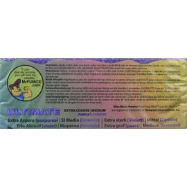 Mr. Pumice Ultimate Pumi Bar, 2-in-1 Callus Remover, Pedicure Stone & Ped File Scrubber for Smooth Feet and Heels, Dual-Grit (Medium + Coarse), 1 Count