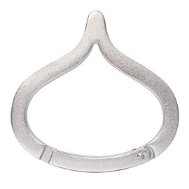 Dragon Quest Smile Slime Carabiner Metal Slime