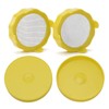 ABS Sprout Lid with Stainless Steel Screen for Wide Mouth