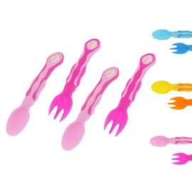 Vital Baby 492046-05 My First Cutlery Set Pink