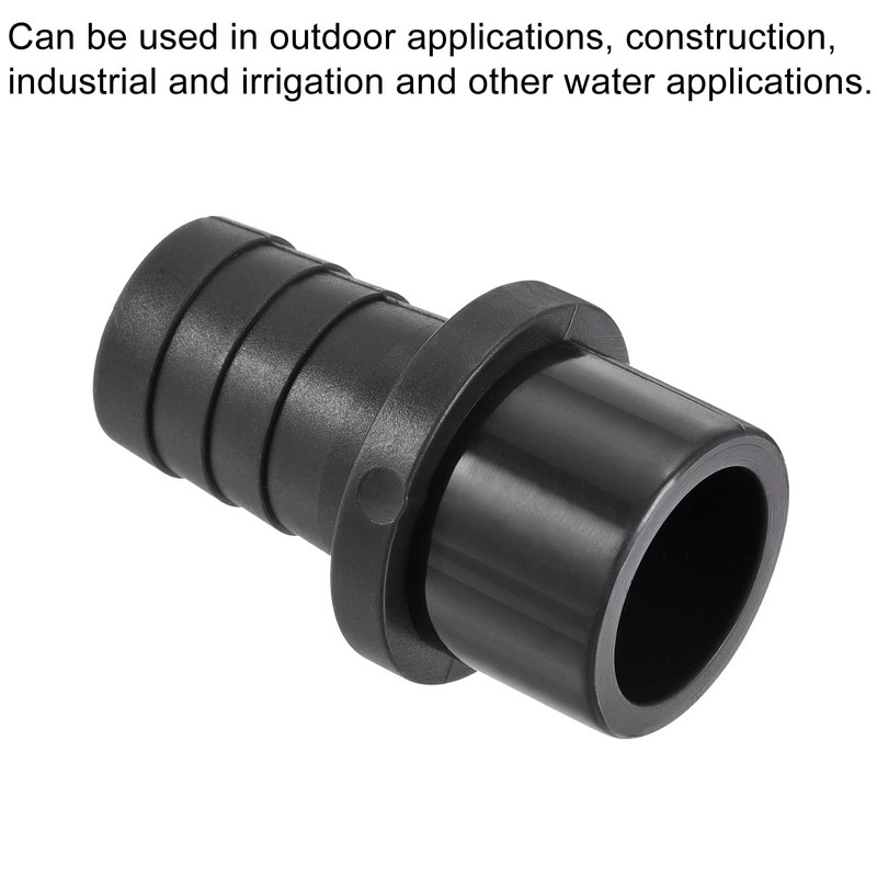 sourcing map PVC Pipe Fitting 20mm Barbed x 25mm OD
