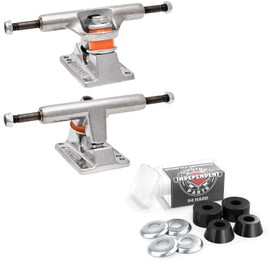 Independent Skateboard Trucks and Bushings Kit 109 T-Hanger + Cylinder Hard 94a BLK