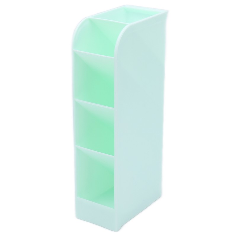 5Pcs Pens Storage Box Oblique Plane Stationery Organizer Pencil Cup