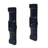 Black Turn Buttons with Screws 63mm (2.5 Inch) for Shed
