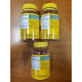 3 Pack: Nature Made Vitamin D3 Gummies 2000IU 50mcg 60ct ea Exp 2/26 1237-R1P3