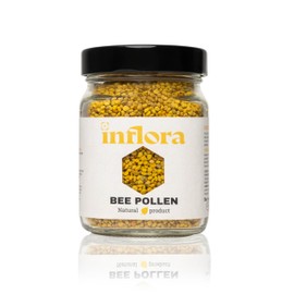 Inflora Bee Pollen Granules 200g – Raw Natural Polyfloral Bee Pollen from Bulgaria – High Protein Superfood – Energy & Immune Support – Pure Bee Product